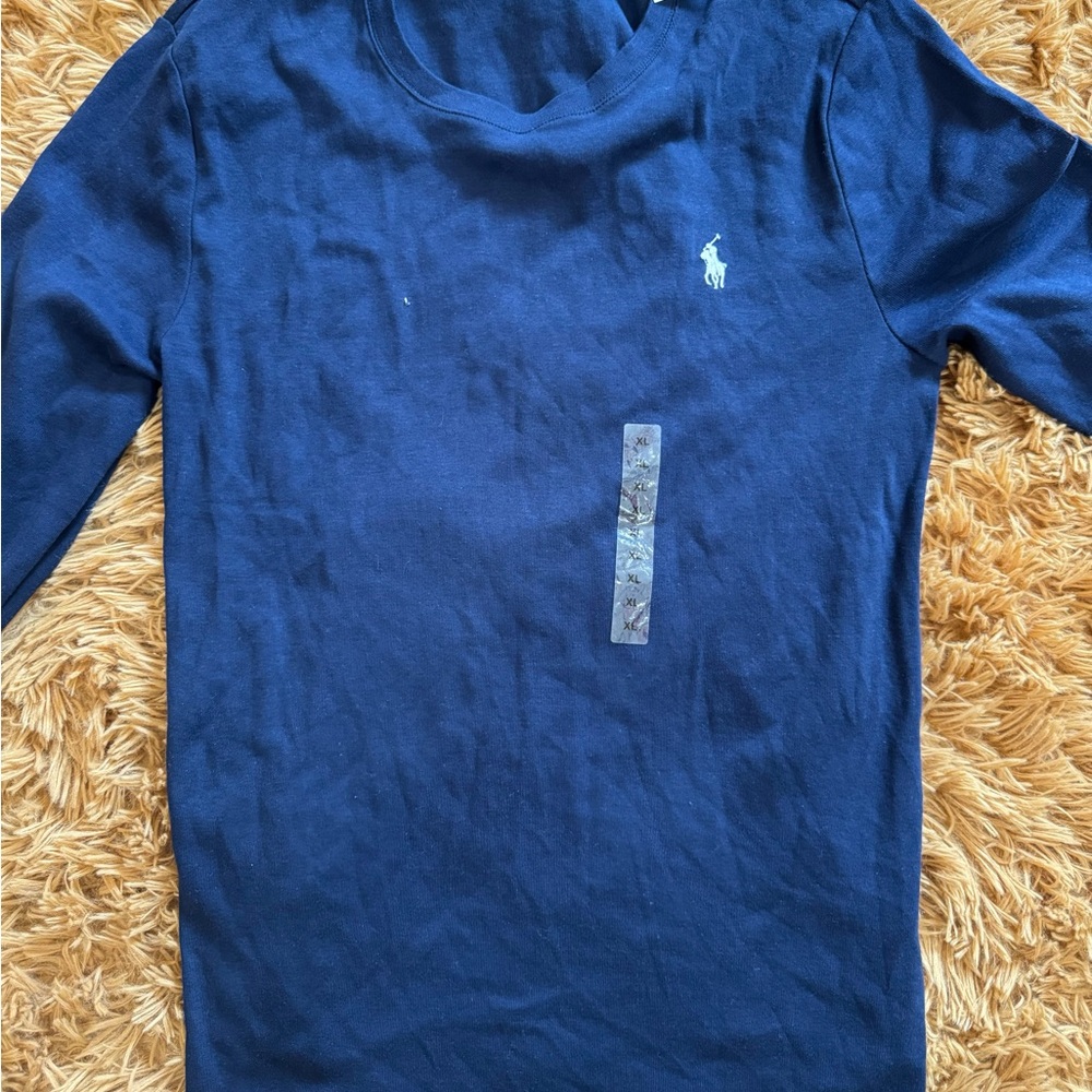 Ralph Lauren Blue Long Sleeve Shirt